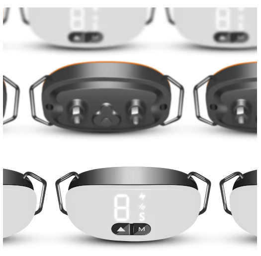 Smart No-Shock Anti-Bark Dog Collar – Rechargeable Bark Control with Beep & Vibration