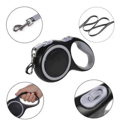 Retractable Dog Leash – Heavy-Duty Extendable Lead for Small, Medium & Large Dogs