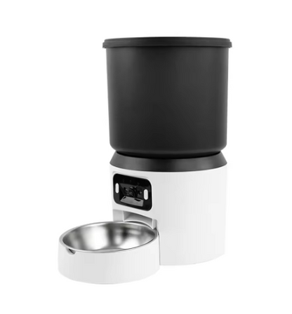 4L Automatic Pet Feeder - Timed Portion Control & Stainless Steel Bowl
