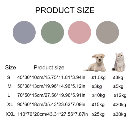 Orthopedic Plush Dog Bed