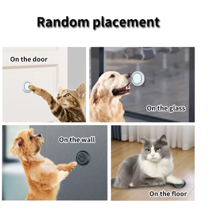 Wireless Pet Doorbell – Waterproof Touch Doorbell for Dog & Cat Potty Training