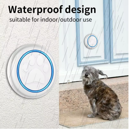 Wireless Pet Doorbell – Waterproof Touch Doorbell for Dog & Cat Potty Training