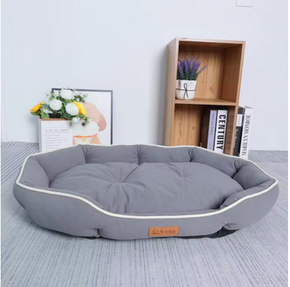 Orthopedic Plush Dog Bed