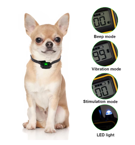 Rechargeable Dog Training Collar – Waterproof Remote E-Collar with Beep, Vibration & Static for Dogs