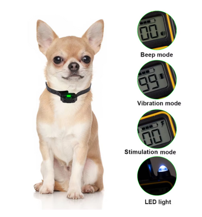 Rechargeable Dog Training Collar – Waterproof Remote E-Collar with Beep, Vibration & Static for Dogs