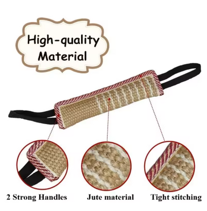 Tug Toy for Dogs – Interactive Training & Chew Toy with Dual Handles