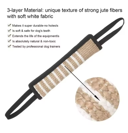 Tug Toy for Dogs – Interactive Training & Chew Toy with Dual Handles