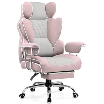 Gaming Chair for Big & Tall with Pocket Spring Lumbar Support