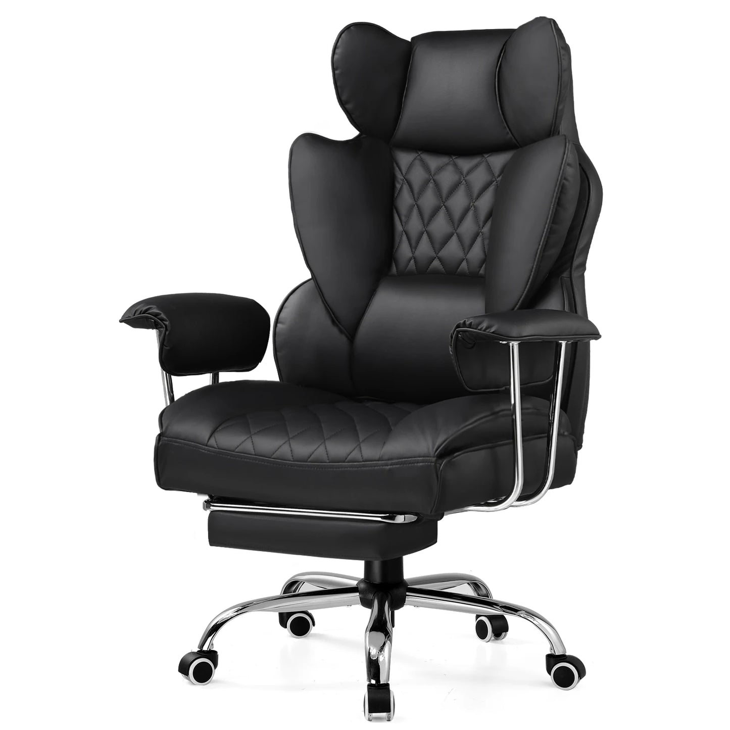 Gaming Chair for Big & Tall with Pocket Spring Lumbar Support
