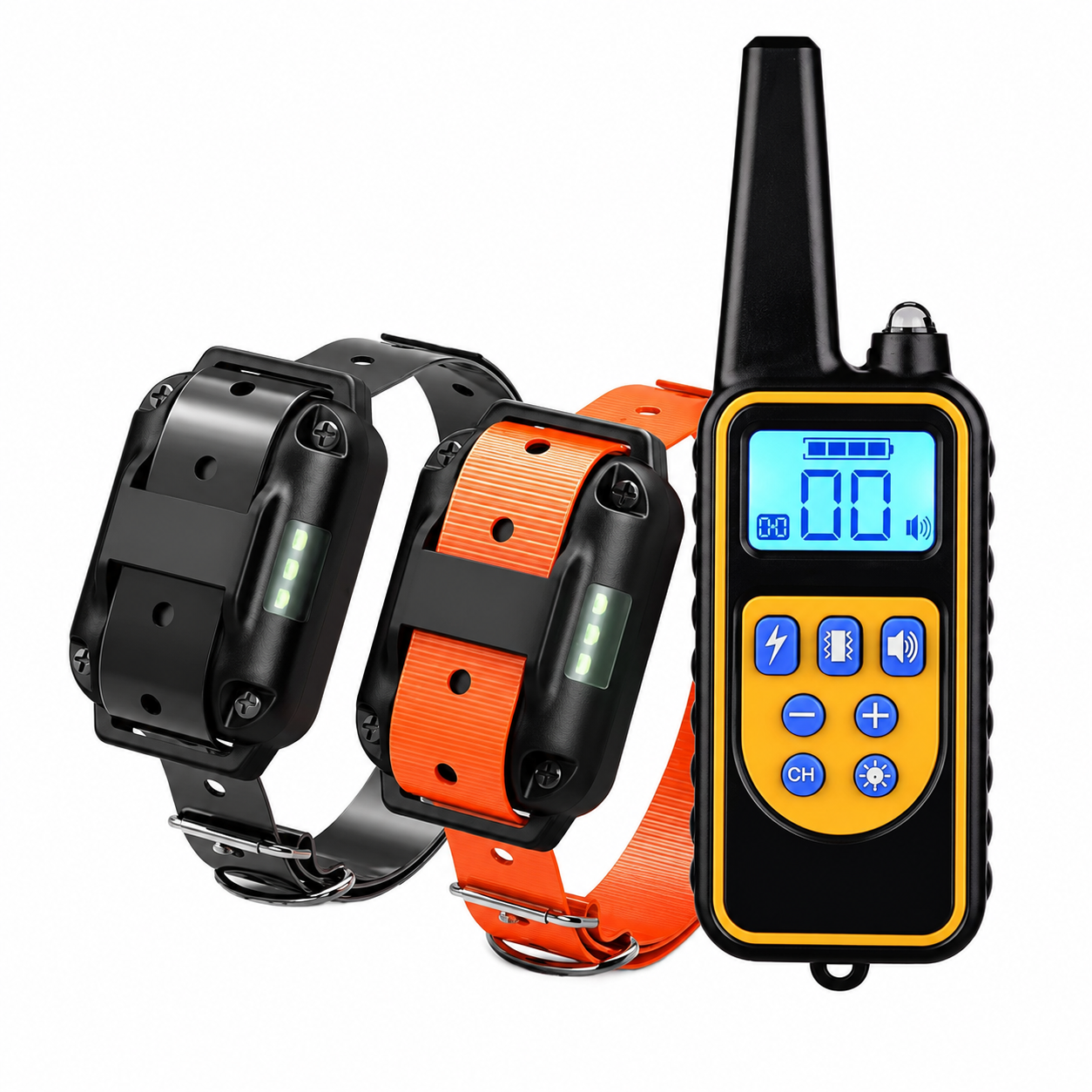 Rechargeable Dog Training Collar – Waterproof Remote E-Collar with Beep, Vibration & Static for Dogs