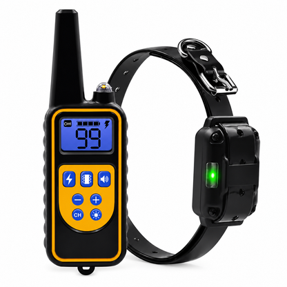 Rechargeable Dog Training Collar – Waterproof Remote E-Collar with Beep, Vibration & Static for Dogs