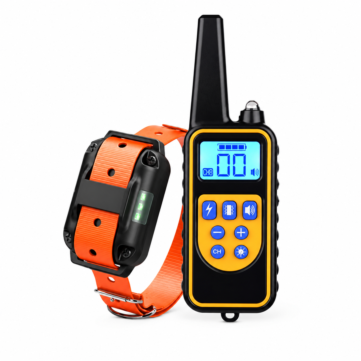 Rechargeable Dog Training Collar – Waterproof Remote E-Collar with Beep, Vibration & Static for Dogs