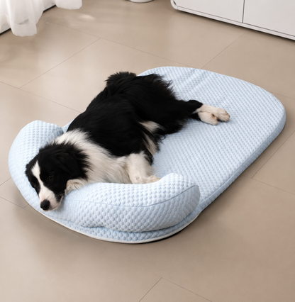 Cooling Pet Bed for Dogs & Cats – Breathable Ice Silk Summer Bed