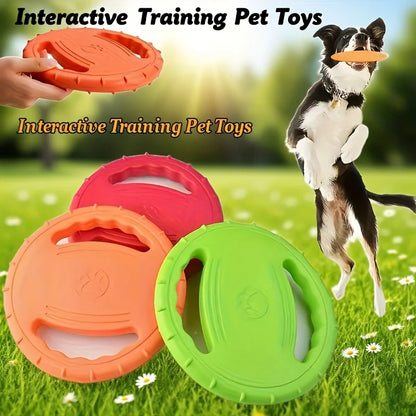 Dog Flying Disc - Durable Puppy Chew & Water Toy