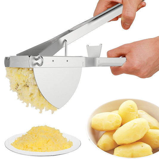 Potato Ricer & Masher - Stainless Steel for Baby Food & More