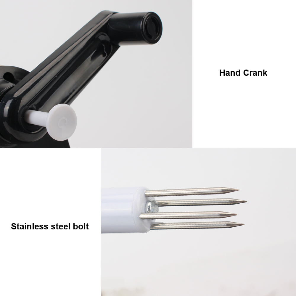 Potato & Apple Peeler: Hand-Cranked Fruit Slicer Machine