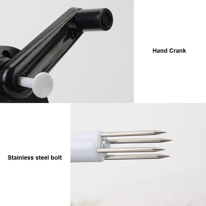 Potato & Apple Peeler: Hand-Cranked Fruit Slicer Machine