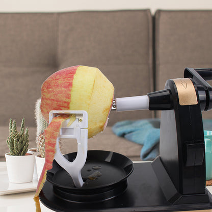 Potato & Apple Peeler: Hand-Cranked Fruit Slicer Machine