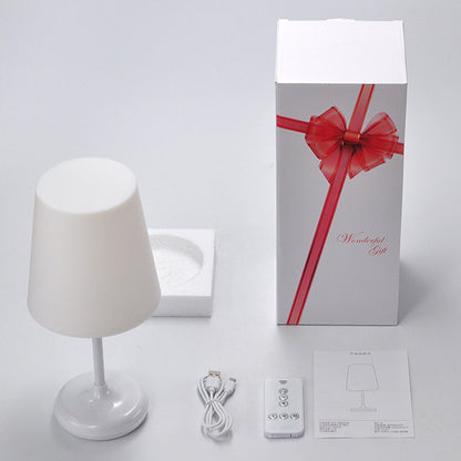 LED Desk Lamp Touch Dimmable USB Remote Control