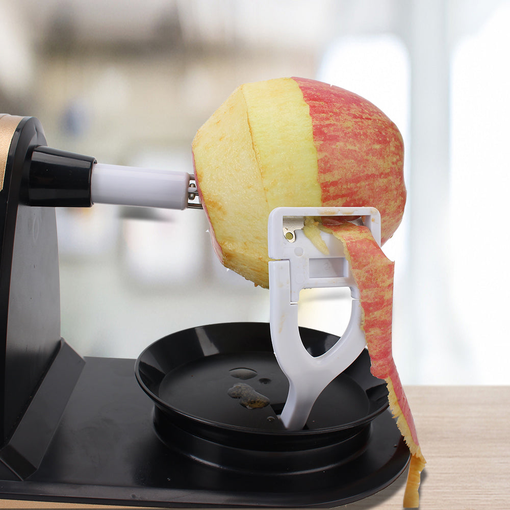 Potato & Apple Peeler: Hand-Cranked Fruit Slicer Machine