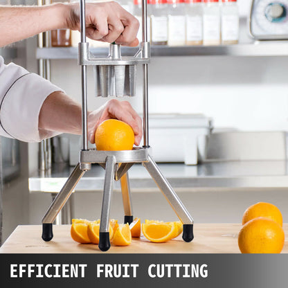 Lemon Wedge Slicer - 6-Section Stainless Steel Fruit Cutter