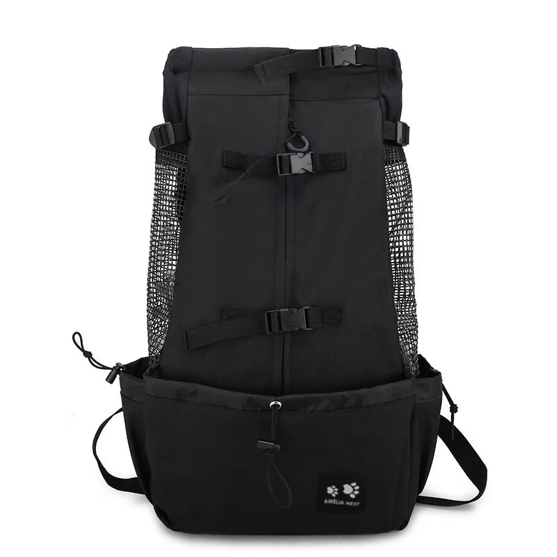 Travel Dog Backpack for Samoyed, Labrador, Corgi