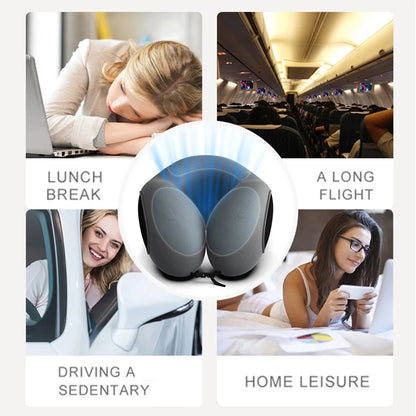 U-Shaped Neck Pillow: Soft, Slow Rebound Travel Comfort