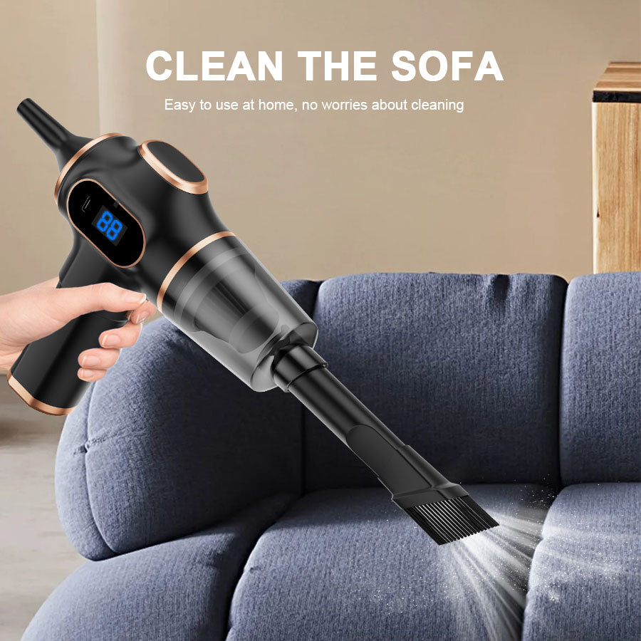 Portable Wireless Car Vacuum 95000PA Powerful Cleaner