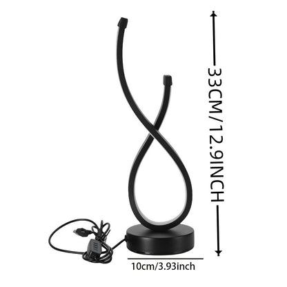 LED Table Lamp: Stylish Bedside Nightlight & Decor