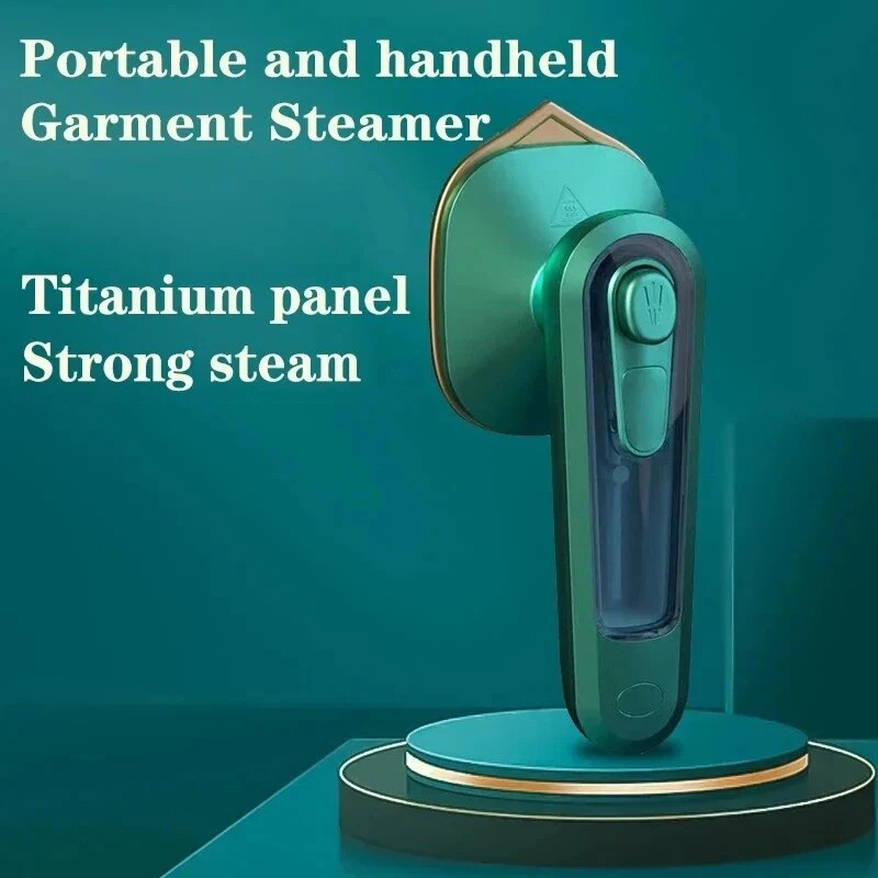 Portable Mini Steam Iron - Compact Travel Clothes Steamer 30W