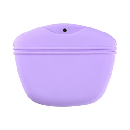 Portable Silicone Dog Treat Pouch - Easy Access & Durable