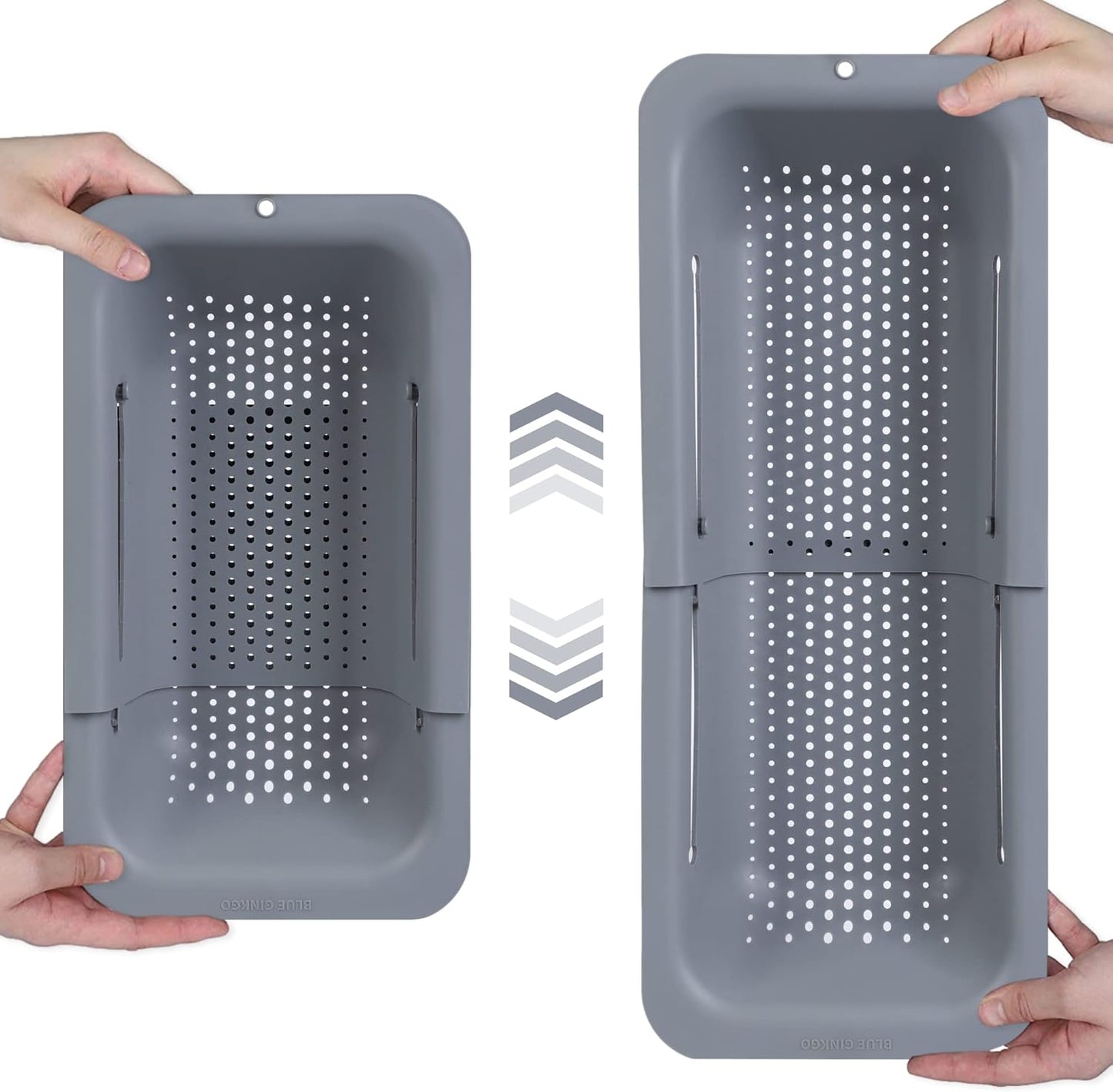 Expandable Sink Colander - Rinse, Drain & Dry Effortlessly