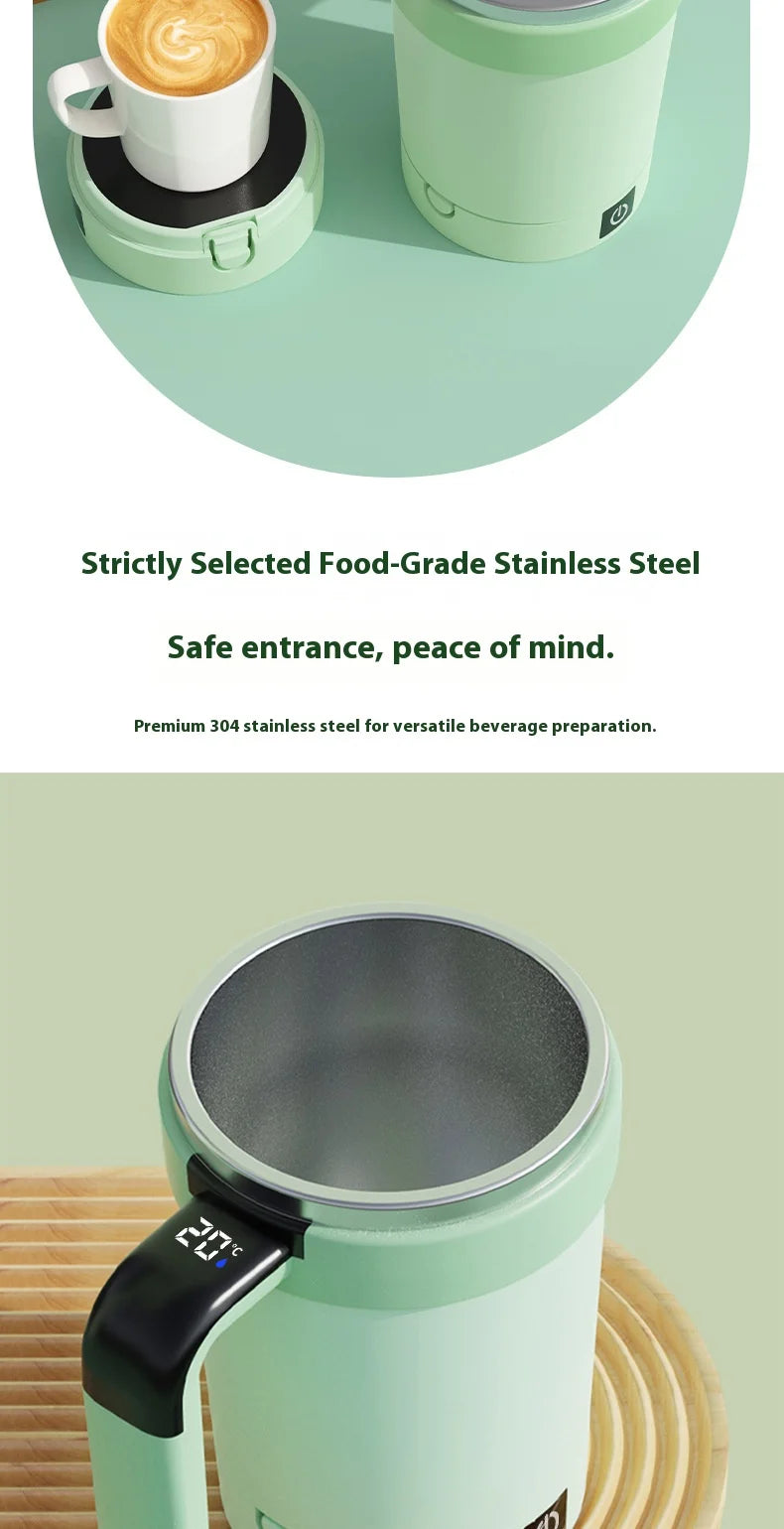 Automatic Mixing Mug - Self Stirring -Temperature Measure, BPA-Free