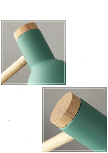 LED Desk Light - Table Lamp- Nordic Wooden Design