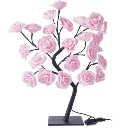 LED Rose Tree Lamp USB - Romantic Home & Party Decor