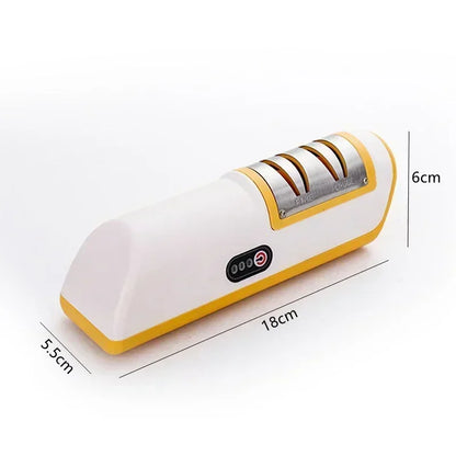 Electric Knife Sharpener - Quick, Non-slip, Multifunctional