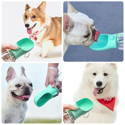 Portable Dog Water Bottle - Leak-Proof Travel Cup for Pets