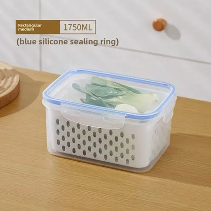 Fridge Food Storage Containers 3Pack - Keep Produce Fresh