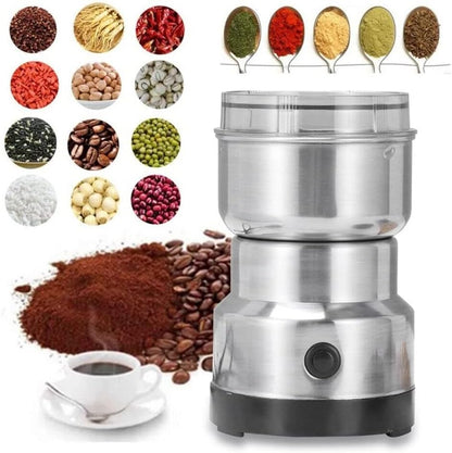 Electric Grinder for Spices, Coffee, Grains & Nuts - Compact & Powerful