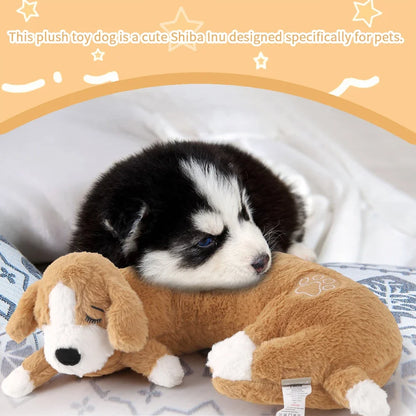 Curved Heartbeat Dog Toy - Comfort & Training Aid