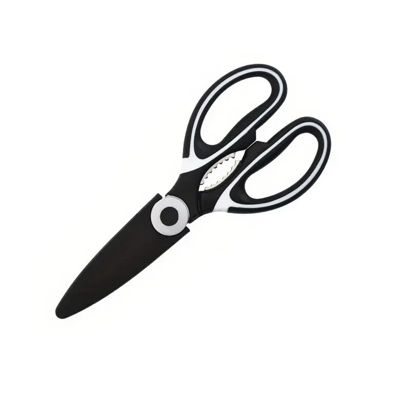 Multifunctional Kitchen Scissors - Stainless Steel, Food Safe