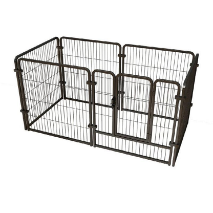 Dog Fence Playpen: Foldable 4/6 Panels Heavy Duty Kennel