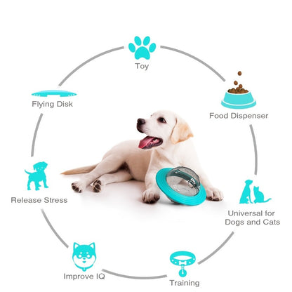 Interactive Dog Ball: Slow Feeder & IQ Treat Puzzle Toy