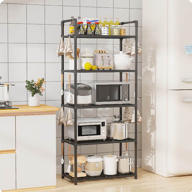 Multi-Layer Movable Storage Rack for Kitchen & Bathroom