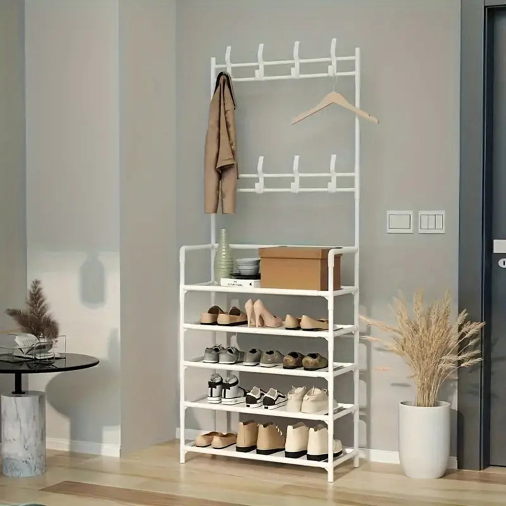 5-Tier Shoe Rack Organizer - Multifunctional Storage Solution