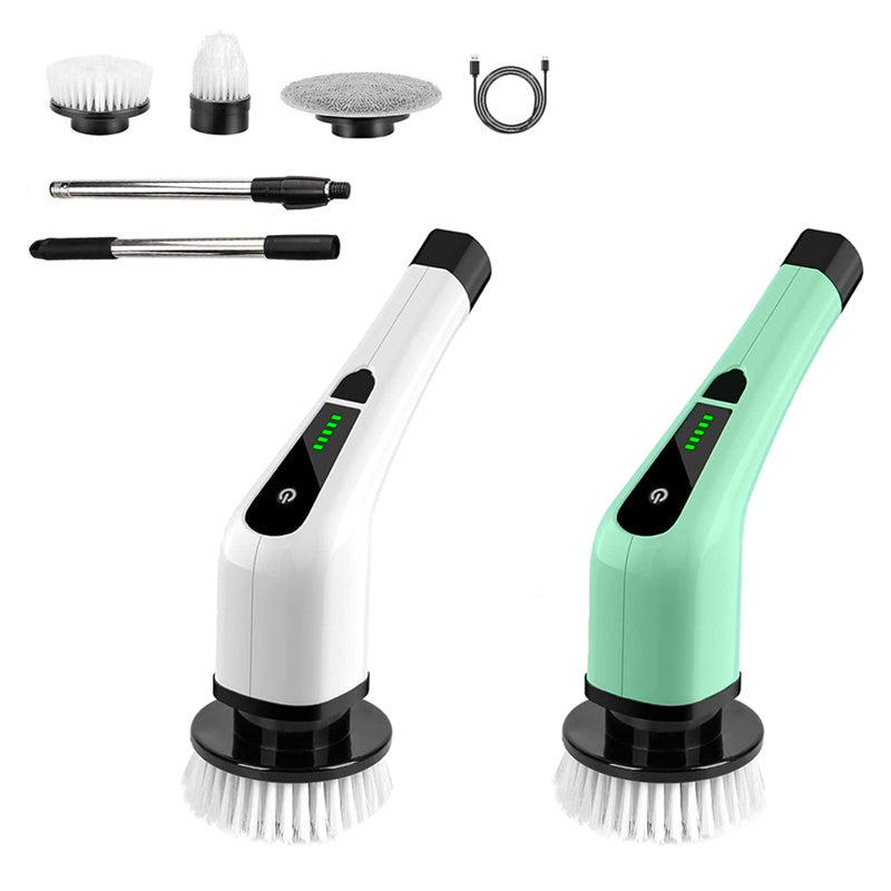 9-in-1 Wireless Electric Cleaning Brush with LED Display