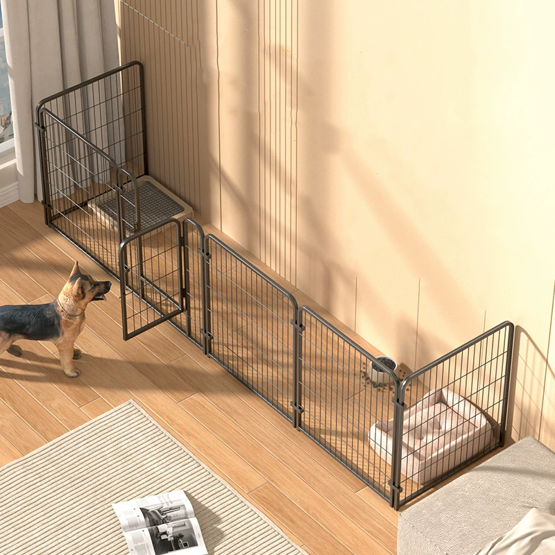 Dog Fence Playpen: Foldable 4/6 Panels Heavy Duty Kennel