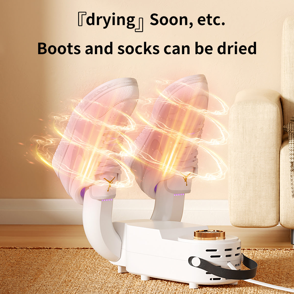 Electric Shoe Dryer UV Boot Warmer - Fast Odor Eliminator
