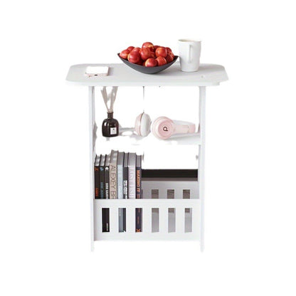 Modern Nordic Wood Table - Stylish Storage for Any Room