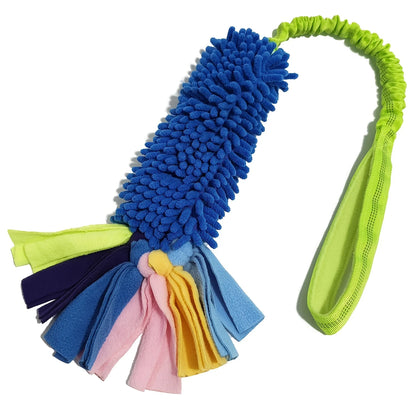 Interactive Dog Chew Toy - Durable Plush, Rope & Teeth Cleaner